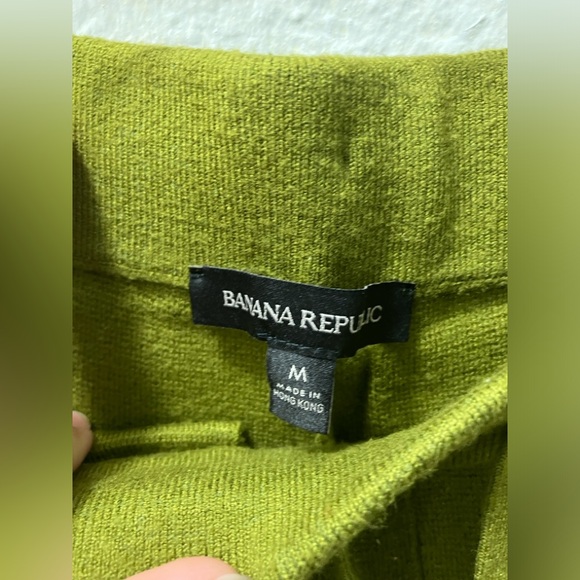 Banana Republic sweater jogger cinque terre green size M - Picture 4 of 5